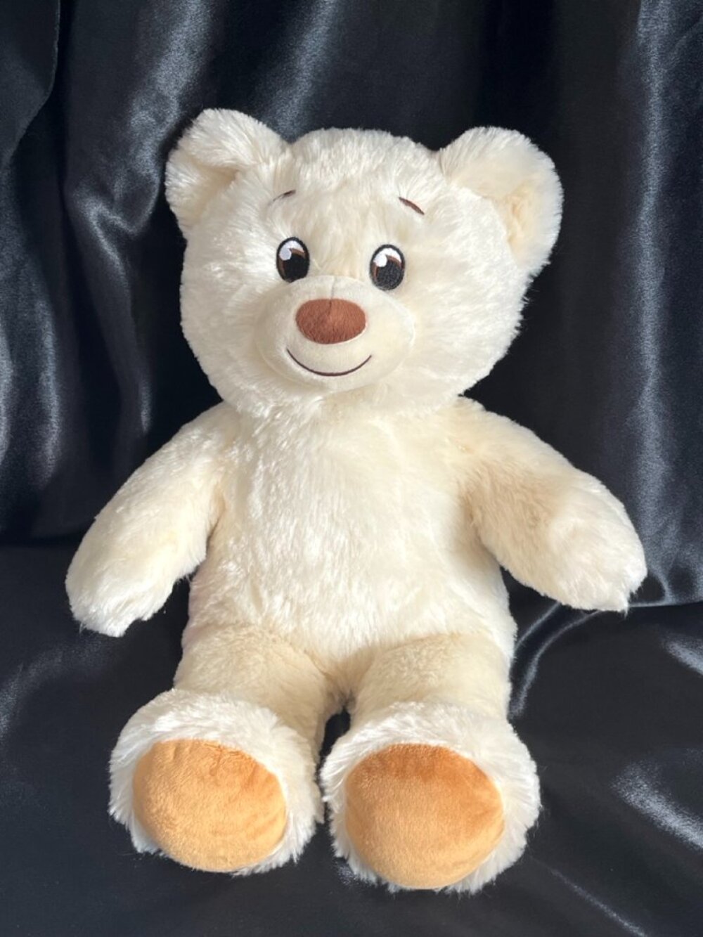 Build-A-Bear Workshop Lil' Cub Pudding Cream Plush Teddy Bear stuffed animal